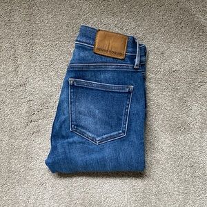 Denim Forum Jeans - The Nico Mid Rise Skinny Crop - Size 25